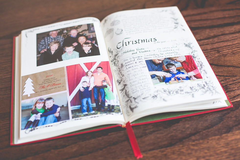 Annual Family Christmas Memory Book - Southern State of Mind Blog