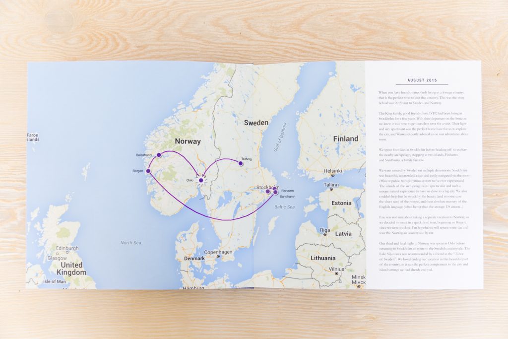 Tutorial: Add Travel Map to Your Photo Book | www.suzanneobrienstudio.com