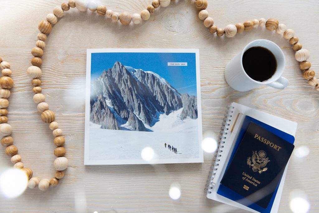 Travel Photo Book | Swiss Alps | suzanneobrienstudio.com